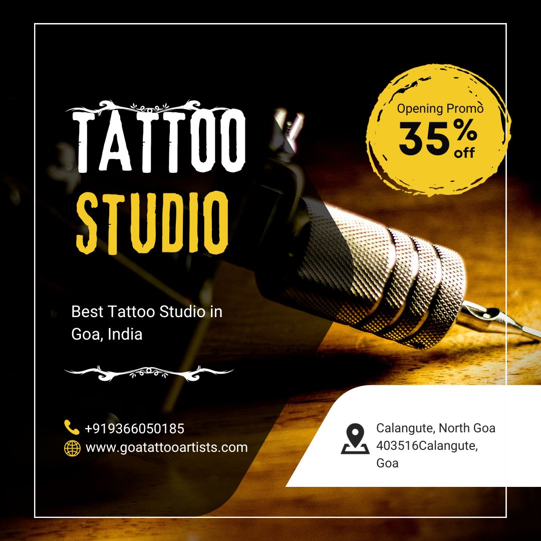 Best Tattoo Studio in Goa - Ultimate Destination for Tattoo in Goa. Book an appointment with the Best body art artist in Goa.